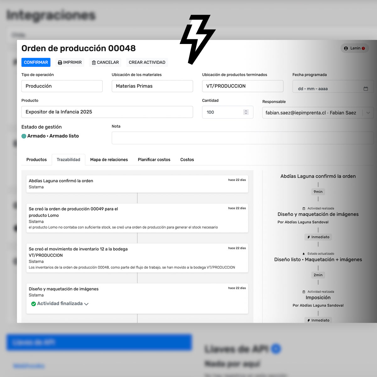 conver-ERP con inteligencia artificial